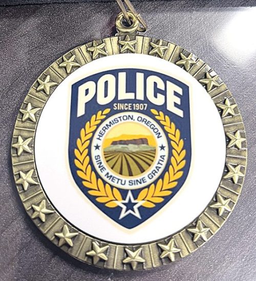 Find the golden medallion during Hermiston’s annual treasure hunt to win a neighborhood block party on National Night Out.