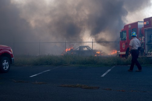 Pendleton fire