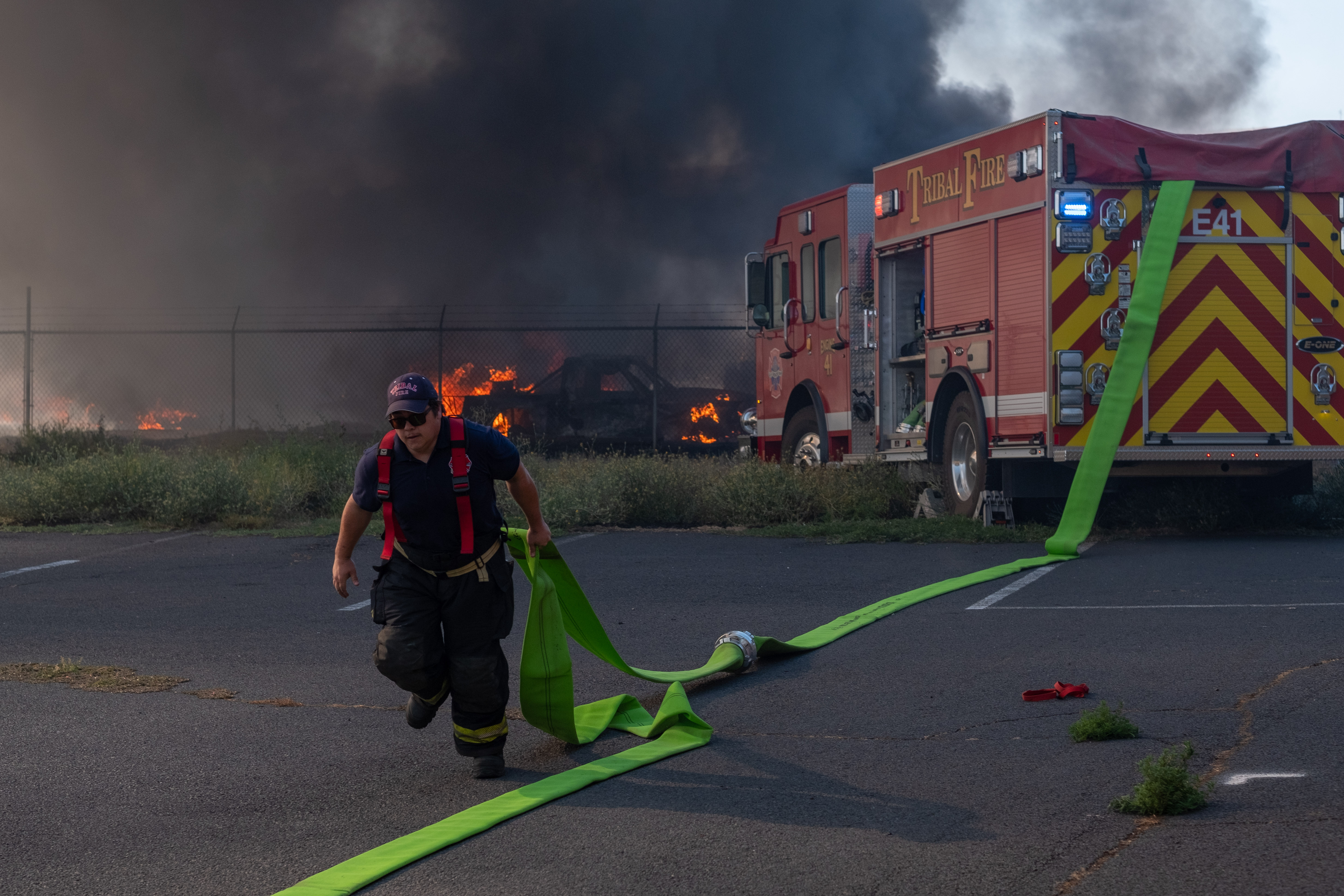 Pendleton fire