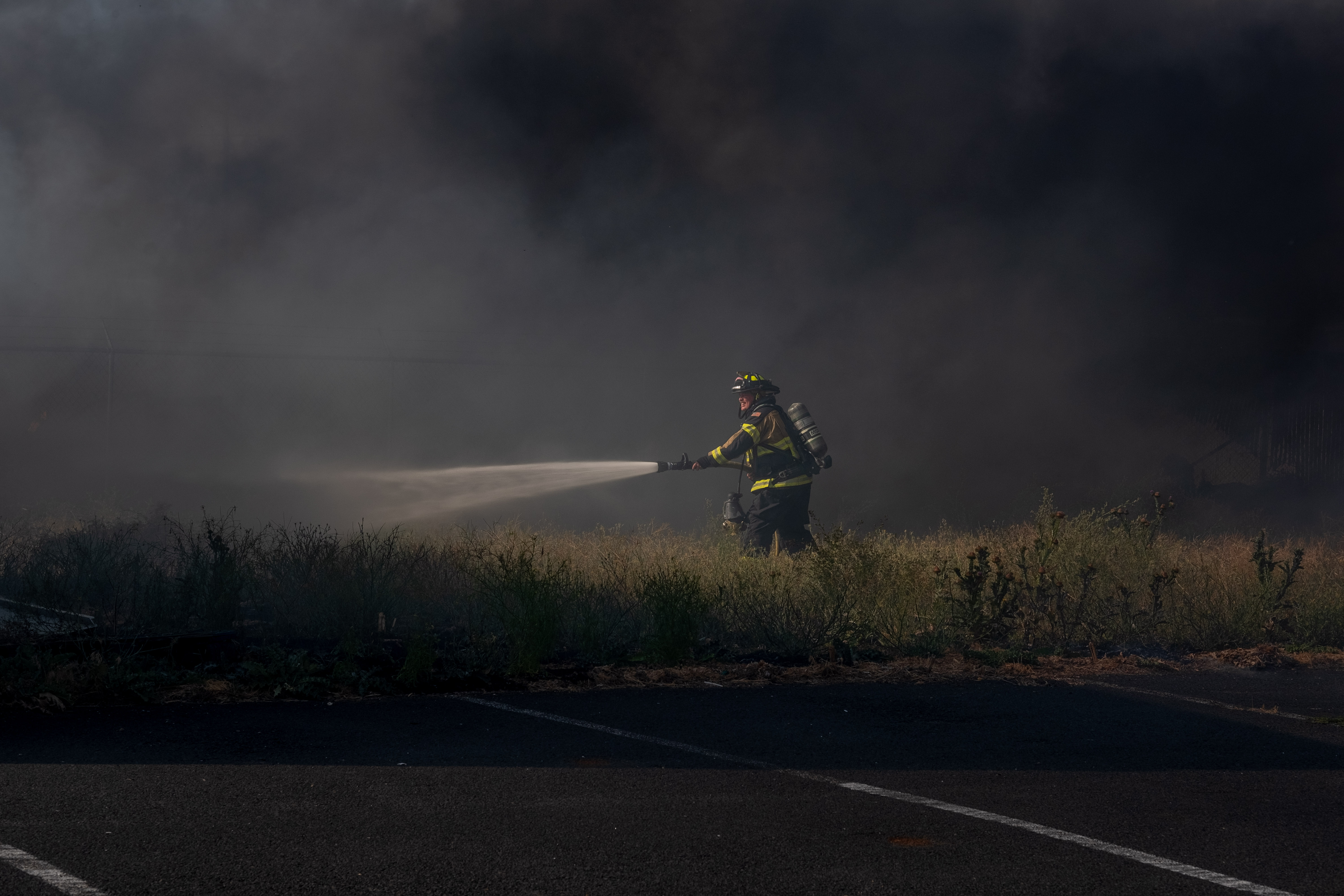 Pendleton fire