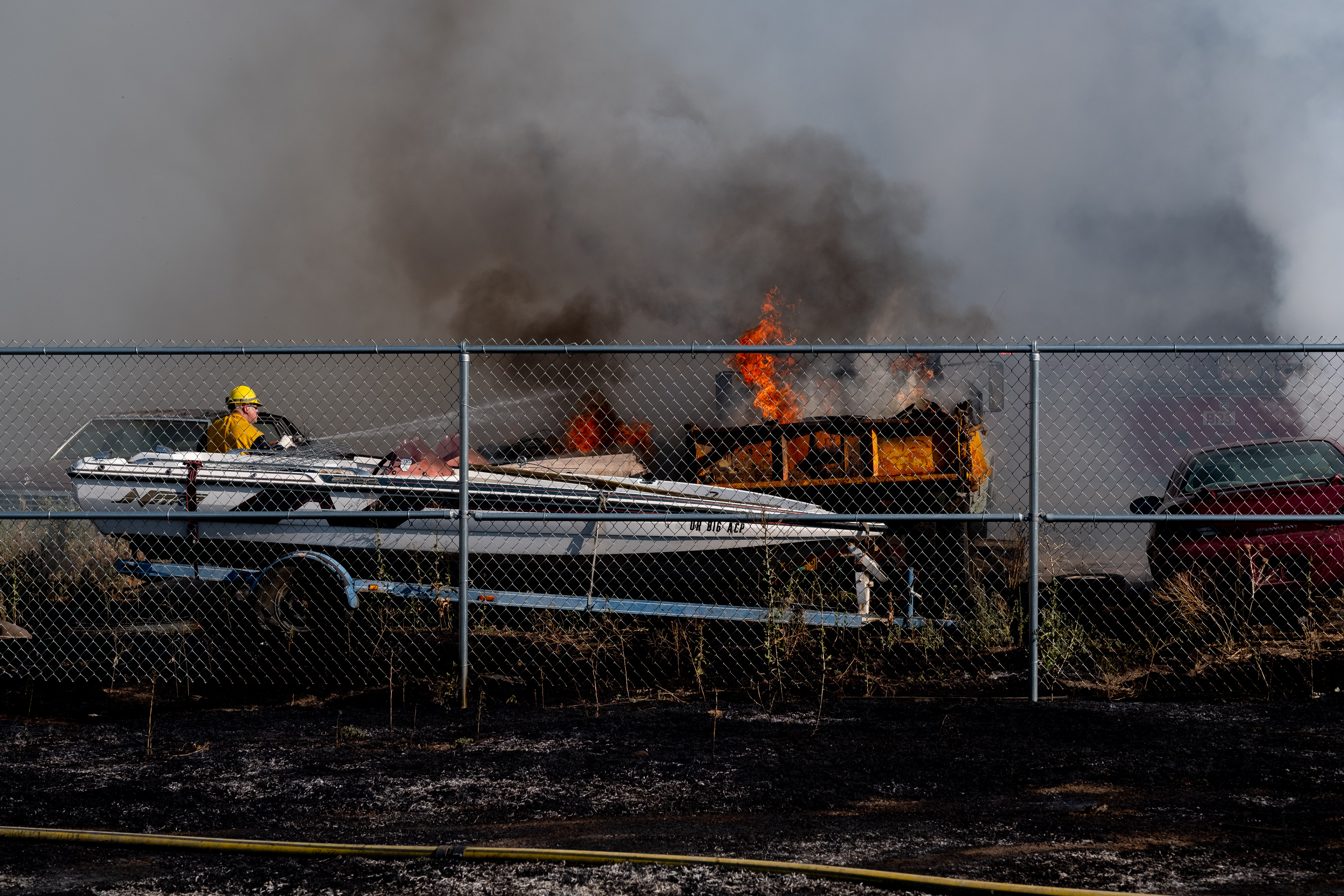 Pendleton fire