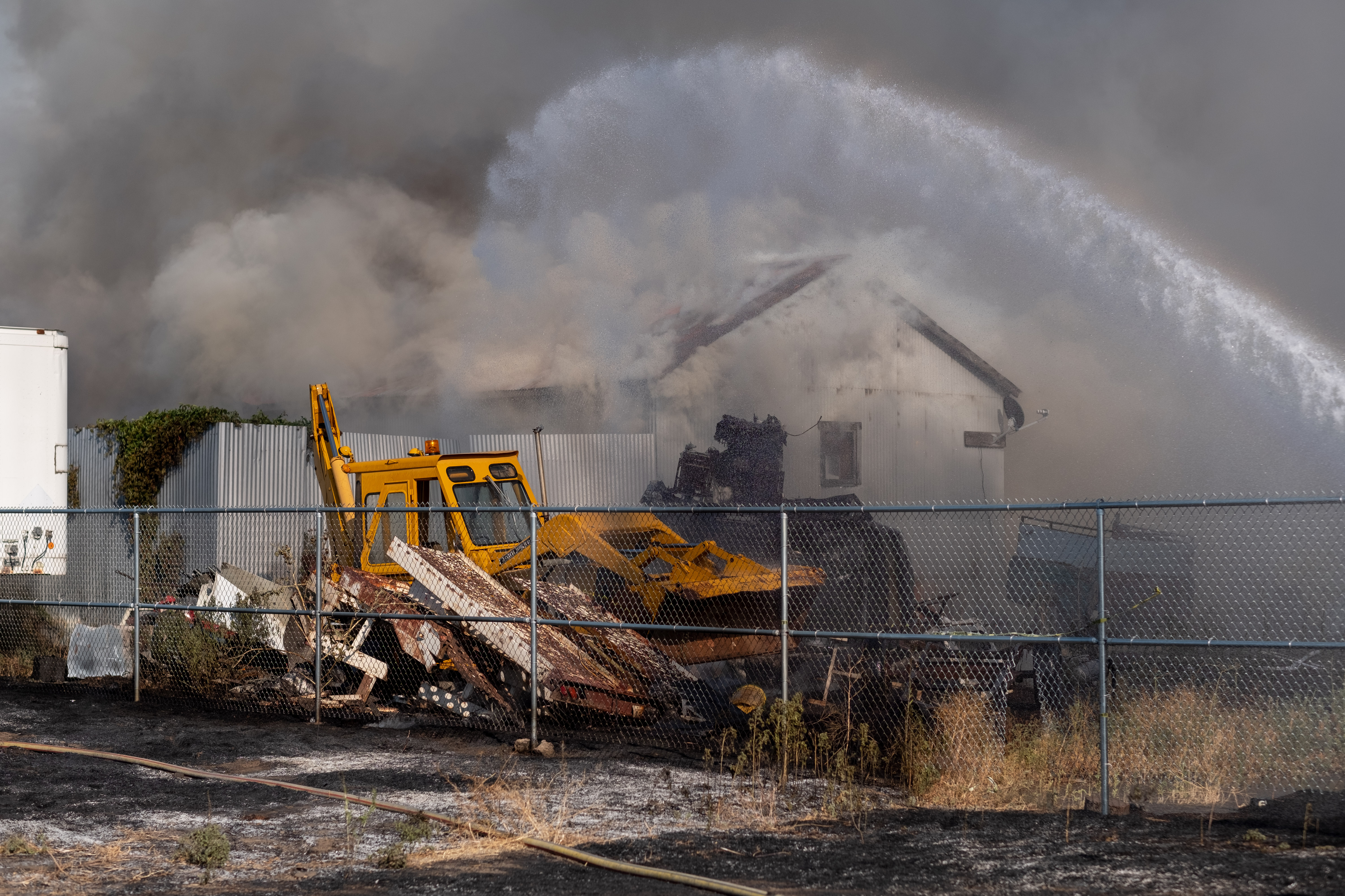 Pendleton fire