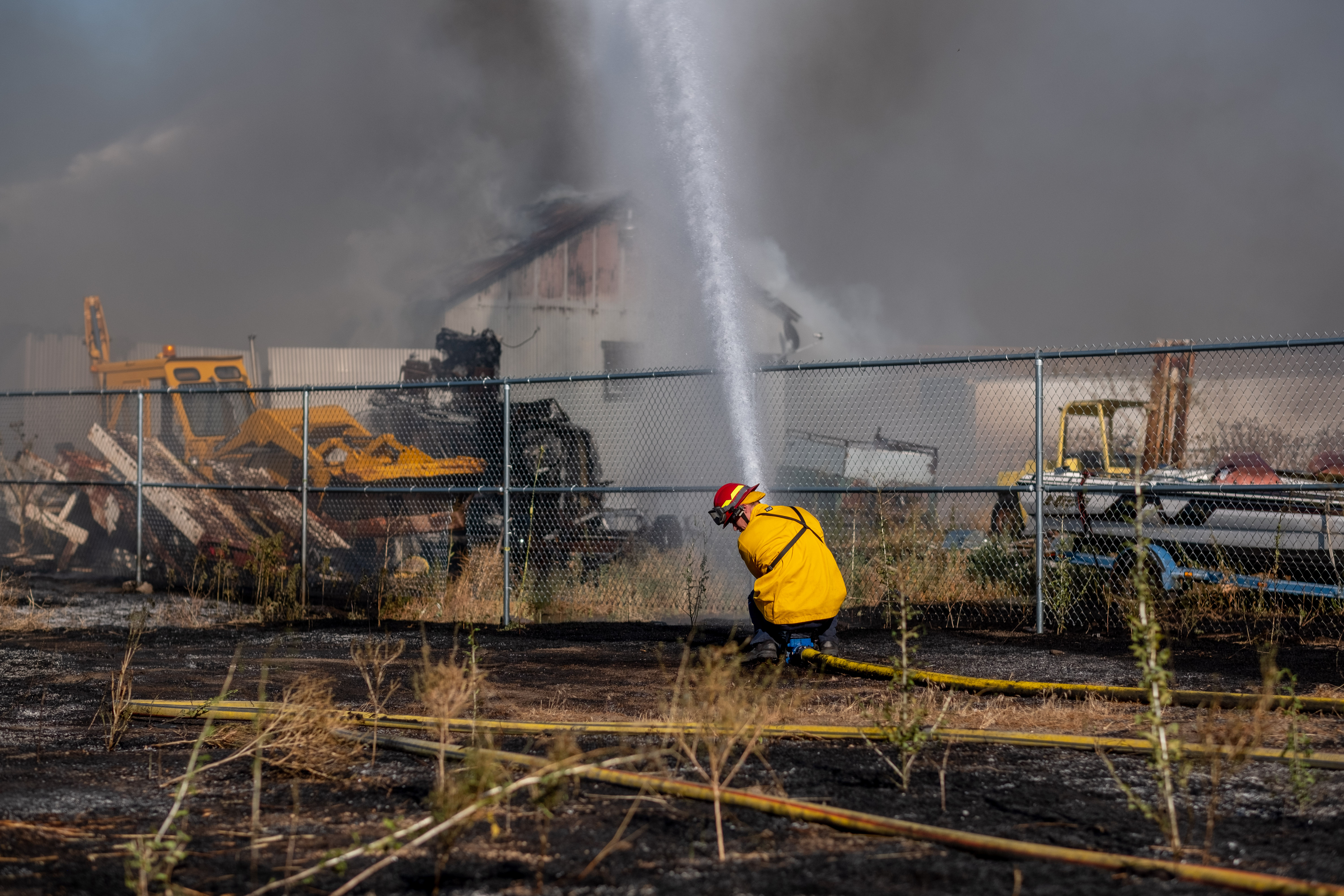Pendleton fire