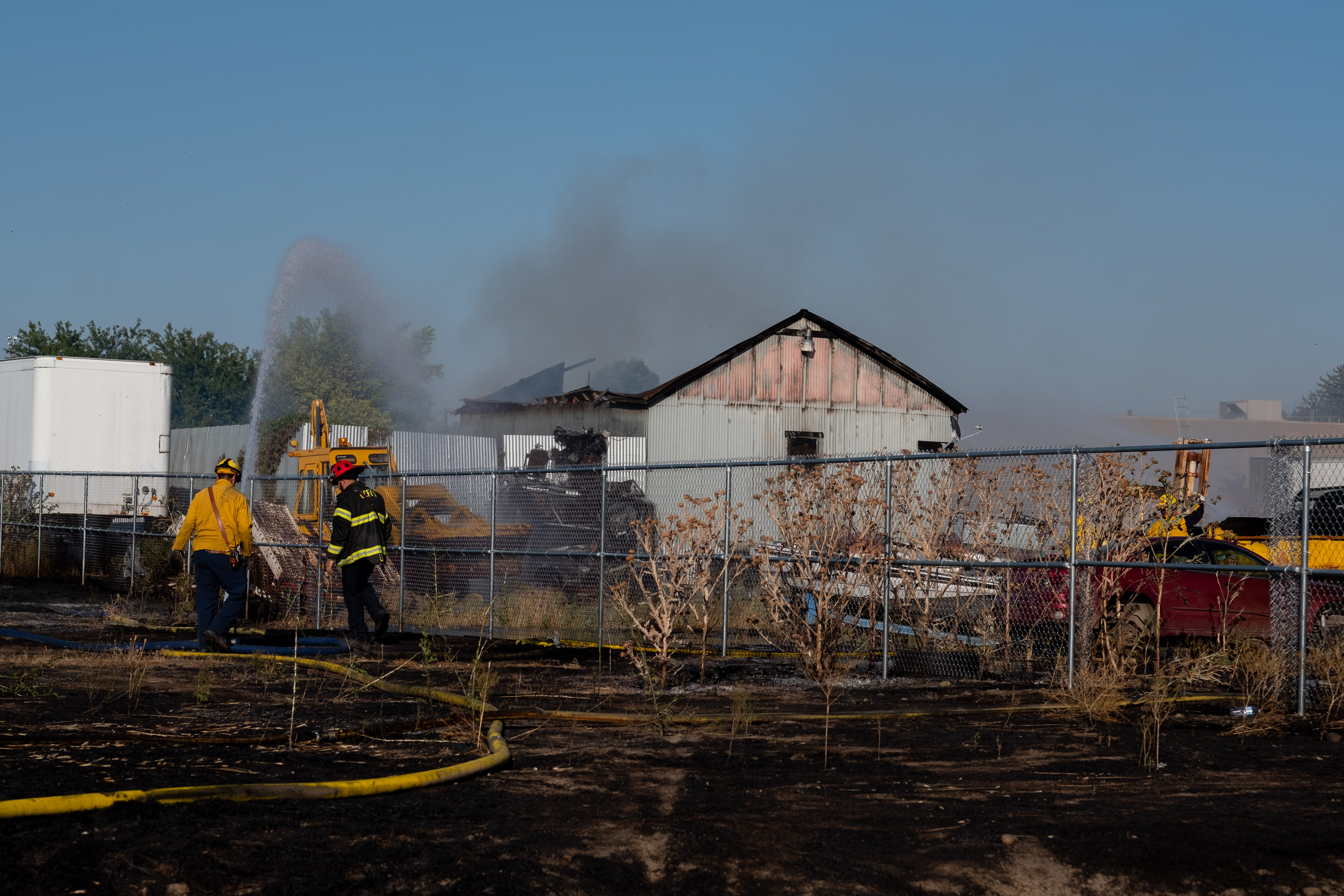 Pendleton fire
