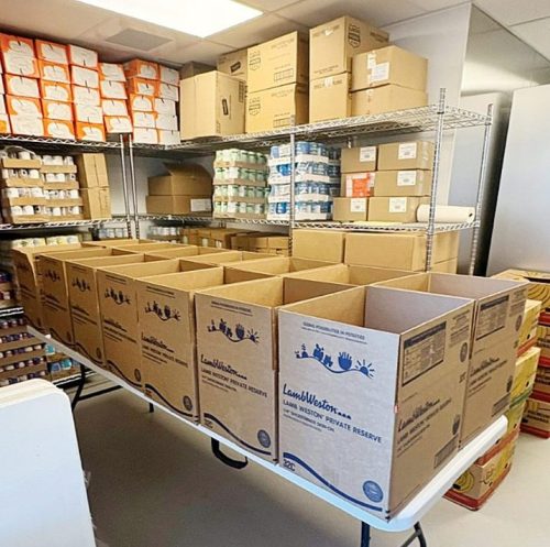 Boardman Food Pantry temporary location