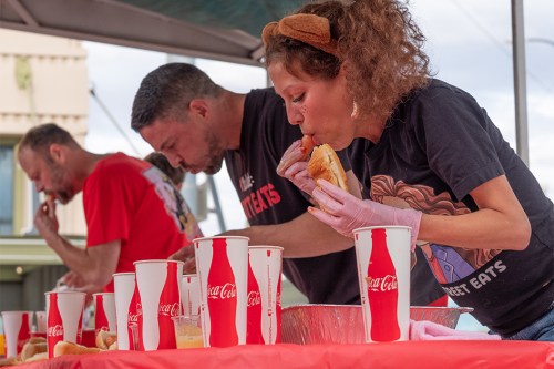 hot dog contest