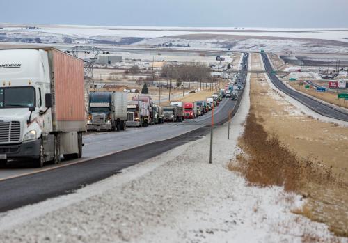 Semitrailers-on-Interstate-84-near-Pendl