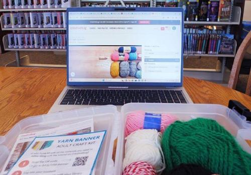 Oregon Trail Library District offers adult craft kits